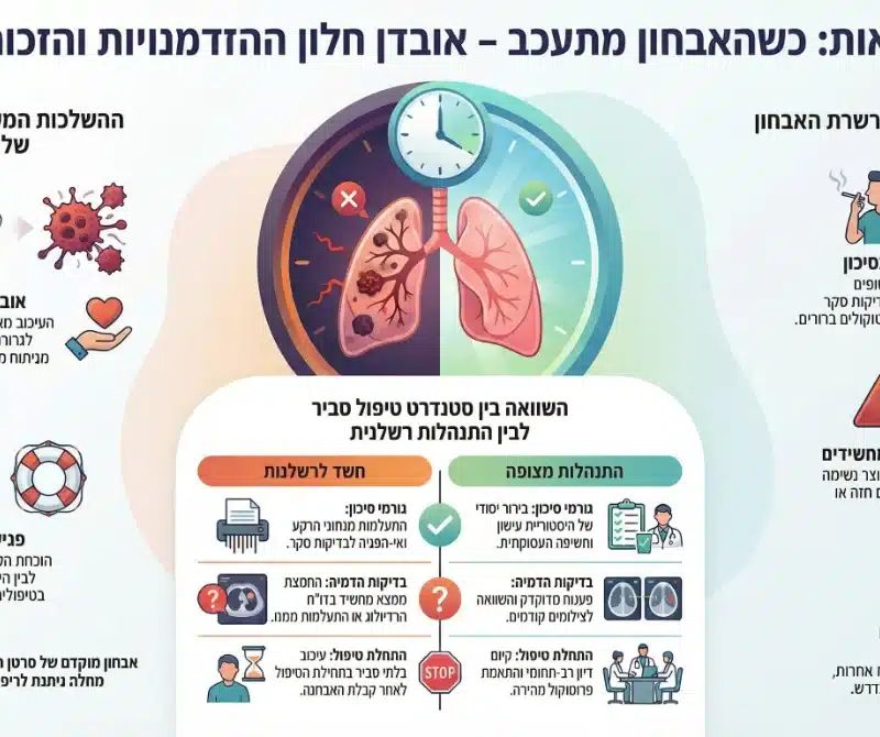 אינפוגרפיקה על סרטן ריאות